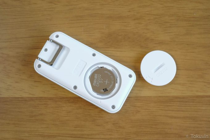 電池をセット