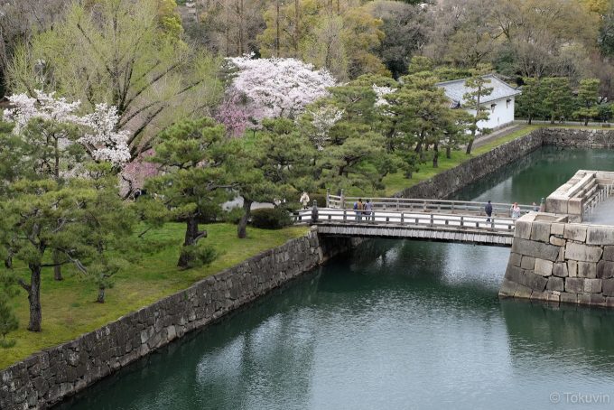 天守閣跡からの眺め