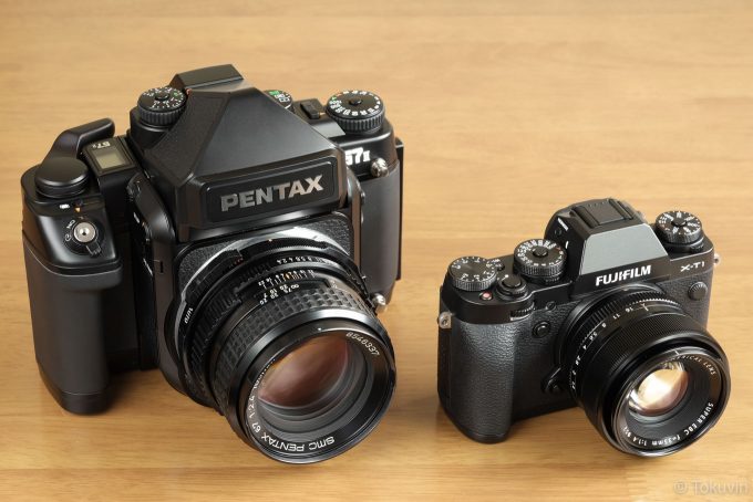 PENTAX67とX-T1