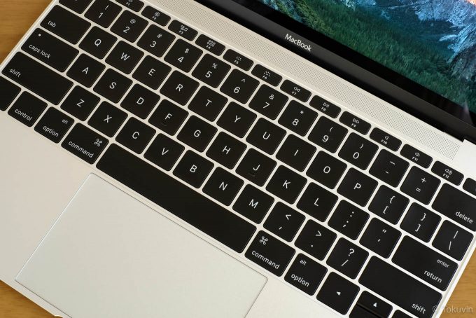 Macbookのキーボード