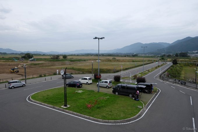 空き地が広がる北口