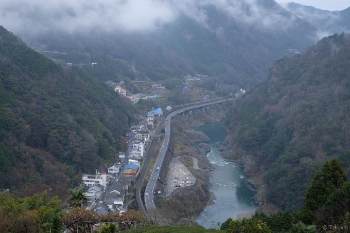 駅周辺を一望