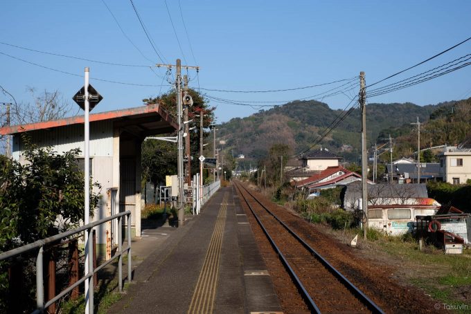 肥後長浜駅ホーム