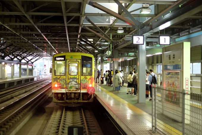 福井に到着した732D (FUJIFILM X-T1 + XF35mm F1.4R)