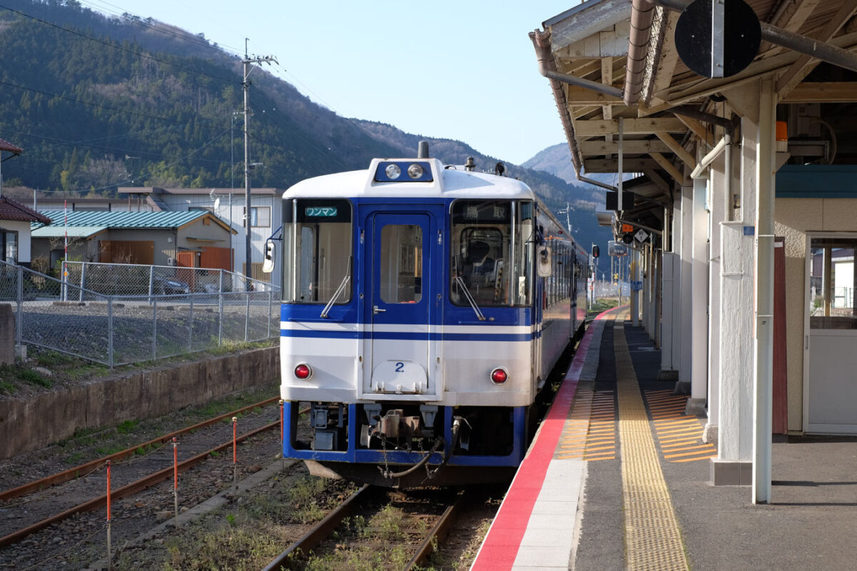 鳥取行き普通列車。