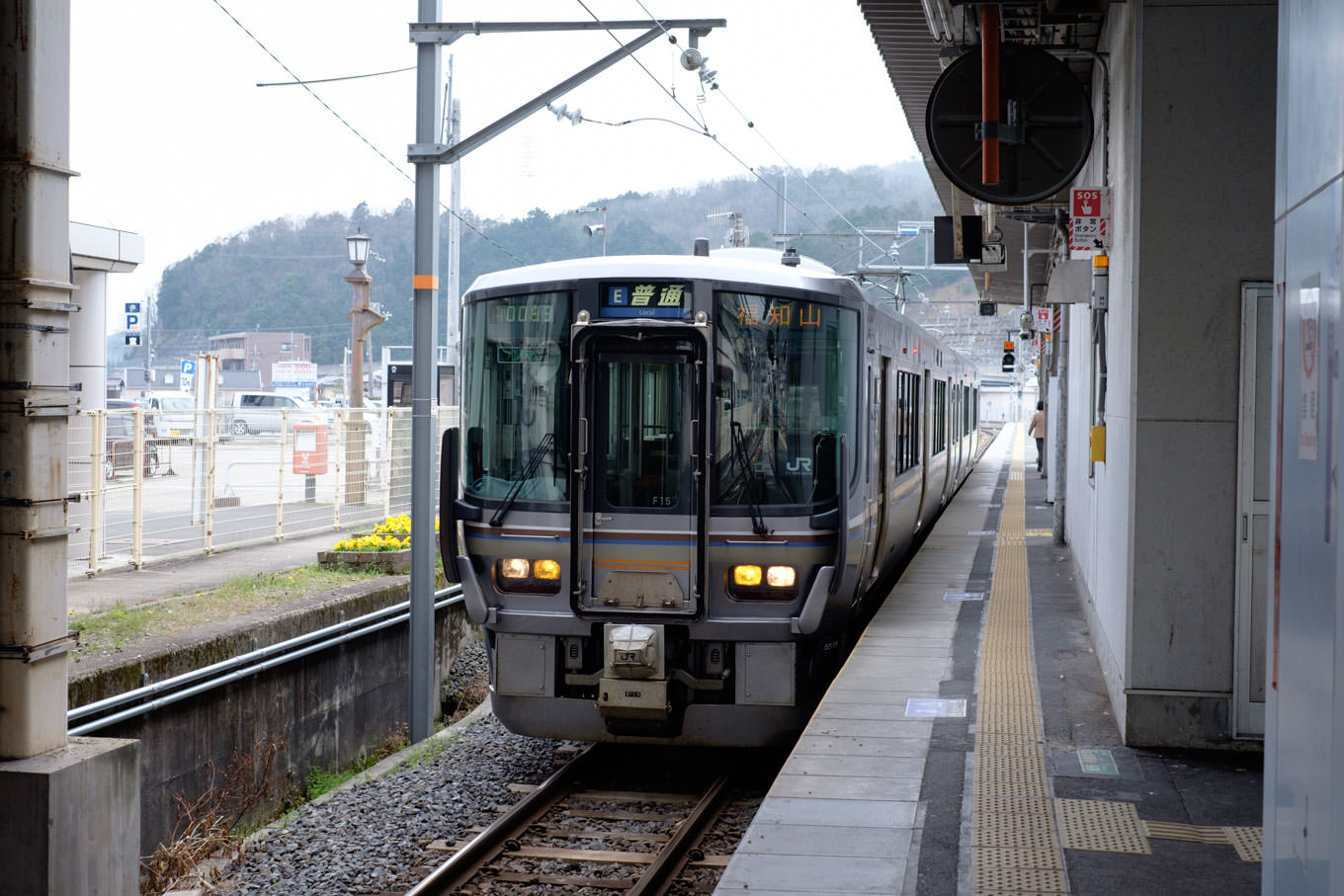 普通列車の福知山行き 1131M。