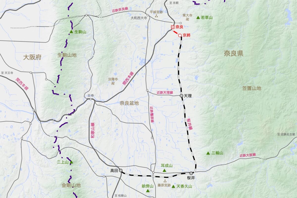 旅の地図。