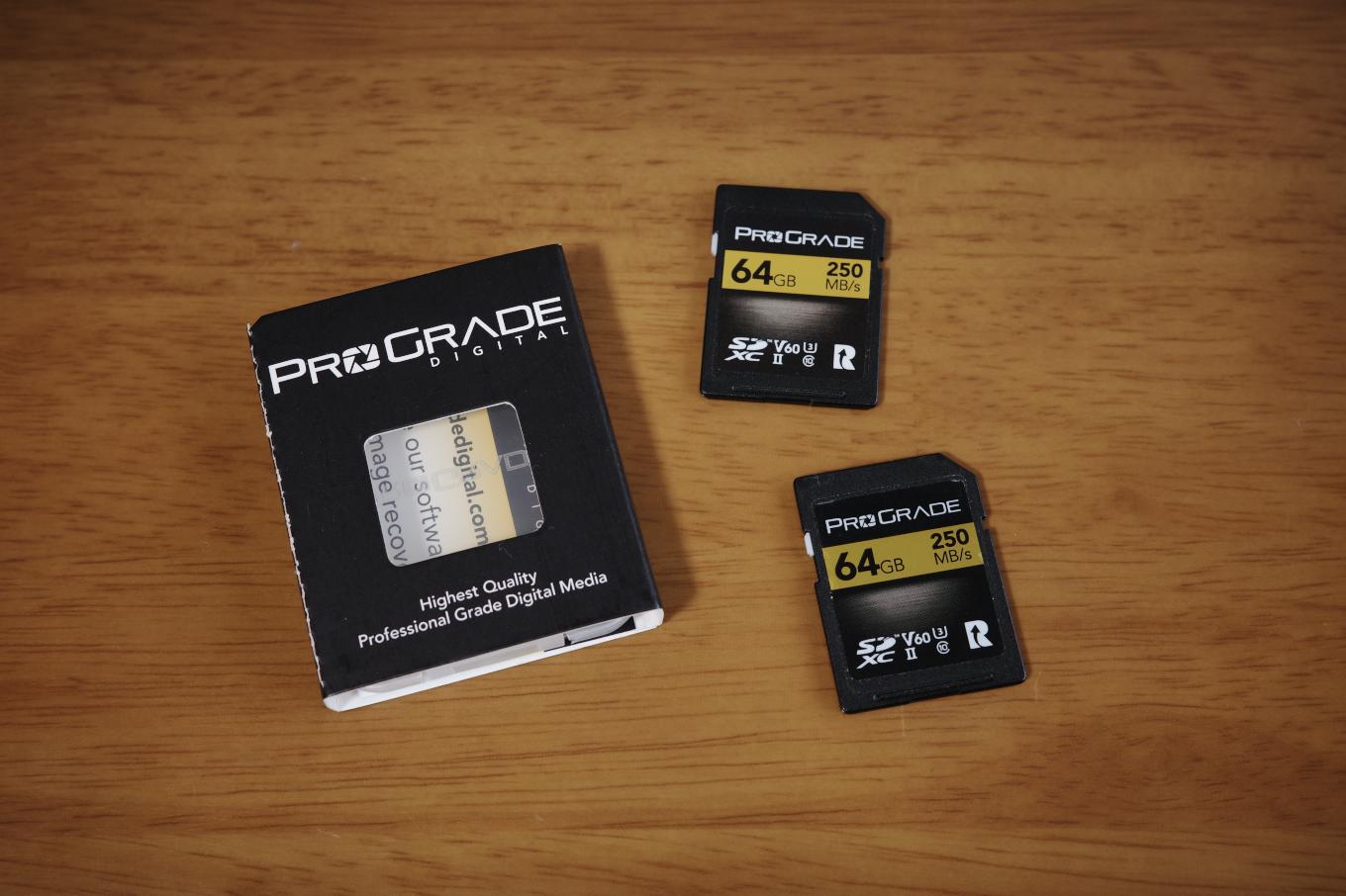 ProGrade DigitalのSDカード。